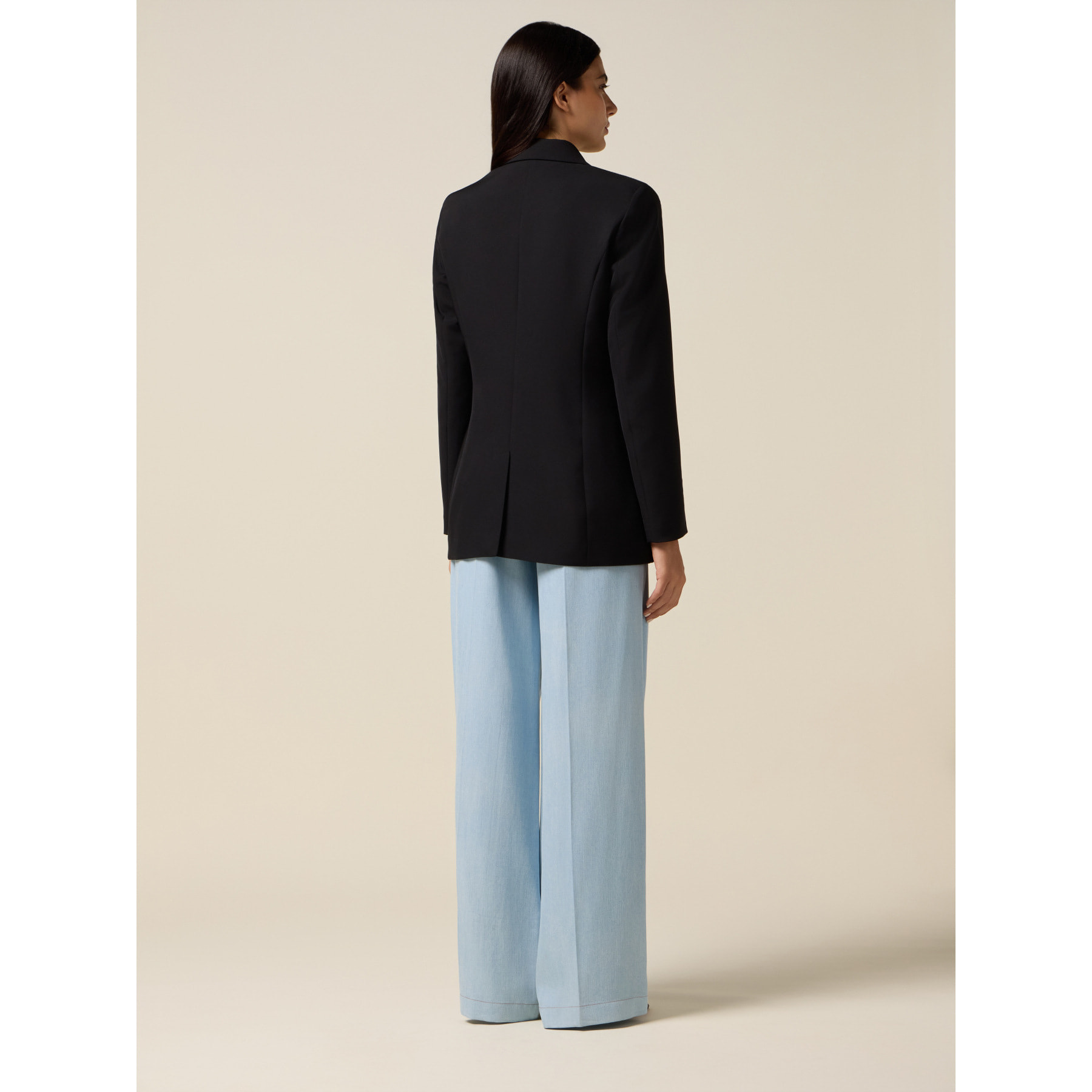 Oltre - Blazer de tejido técnico - Negro