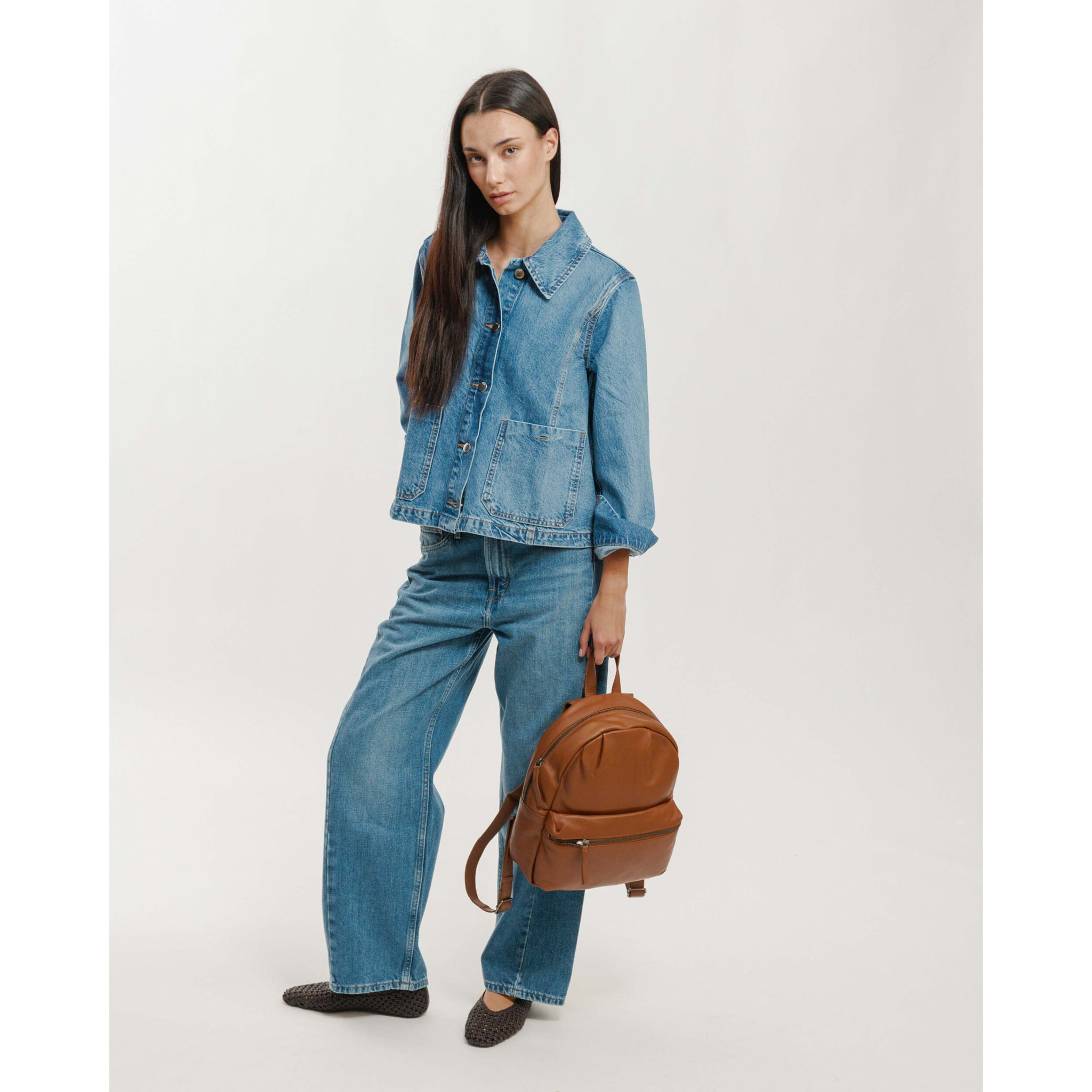 Mochila BIBA Jersey X de piel