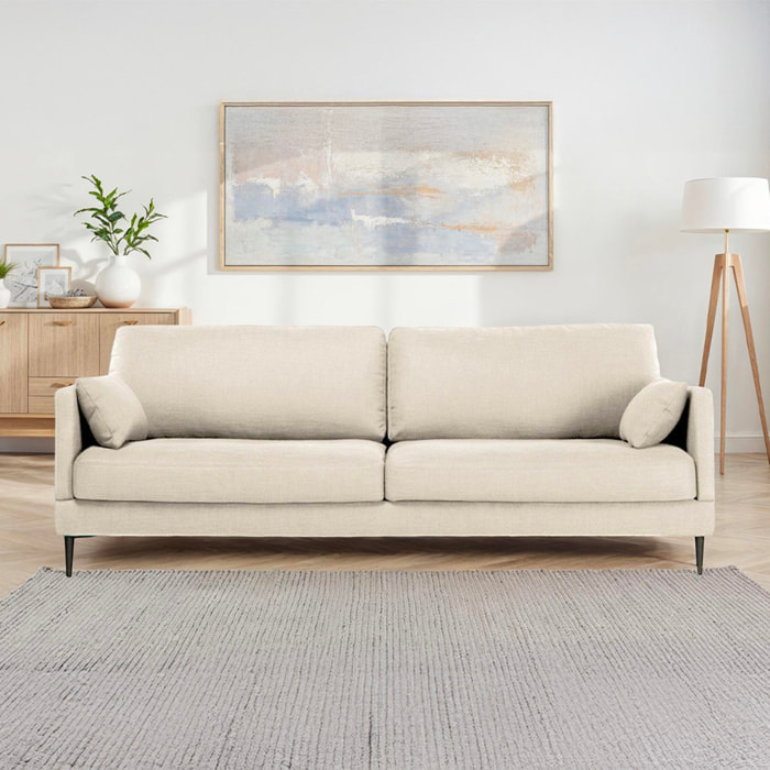 Canapé Tissu Droit Splendido - 3 Places