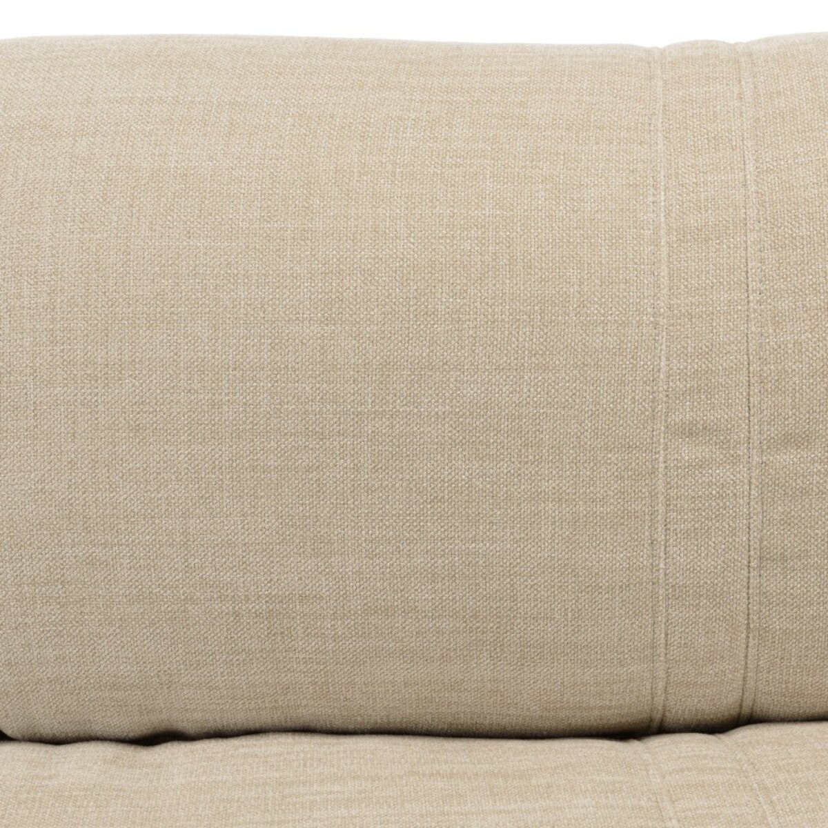 ANGELE - Chauffeuse convertible 2 places en tissu couleur beige