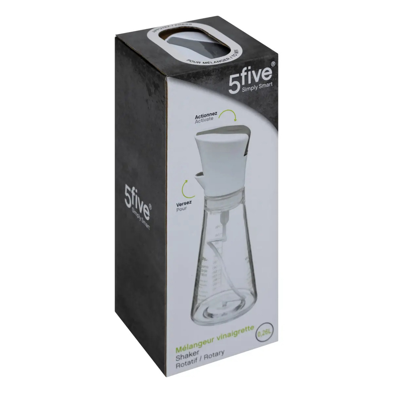 Mélangeur huile/vinaigre 0,26L