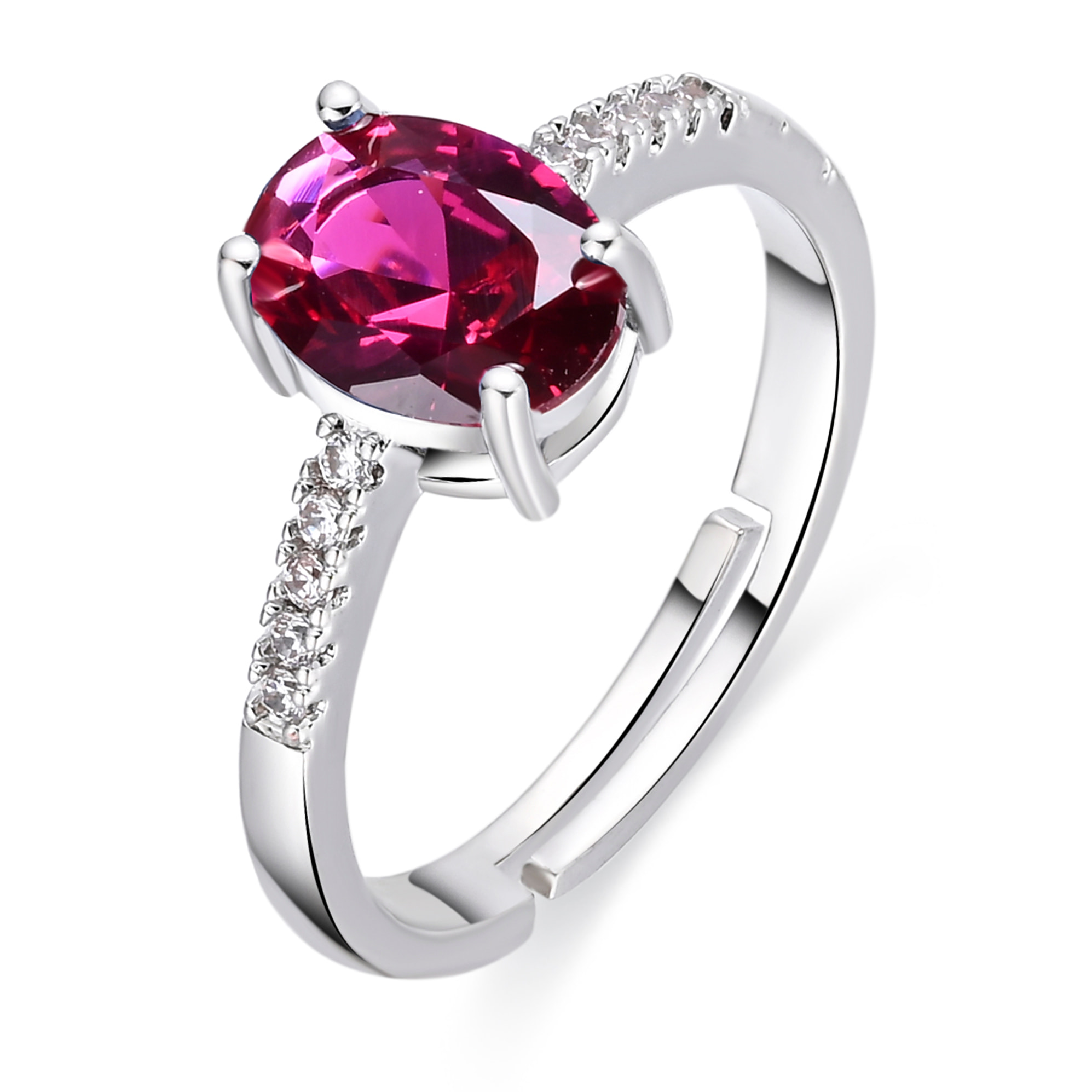 Anillo Misze acabado plata