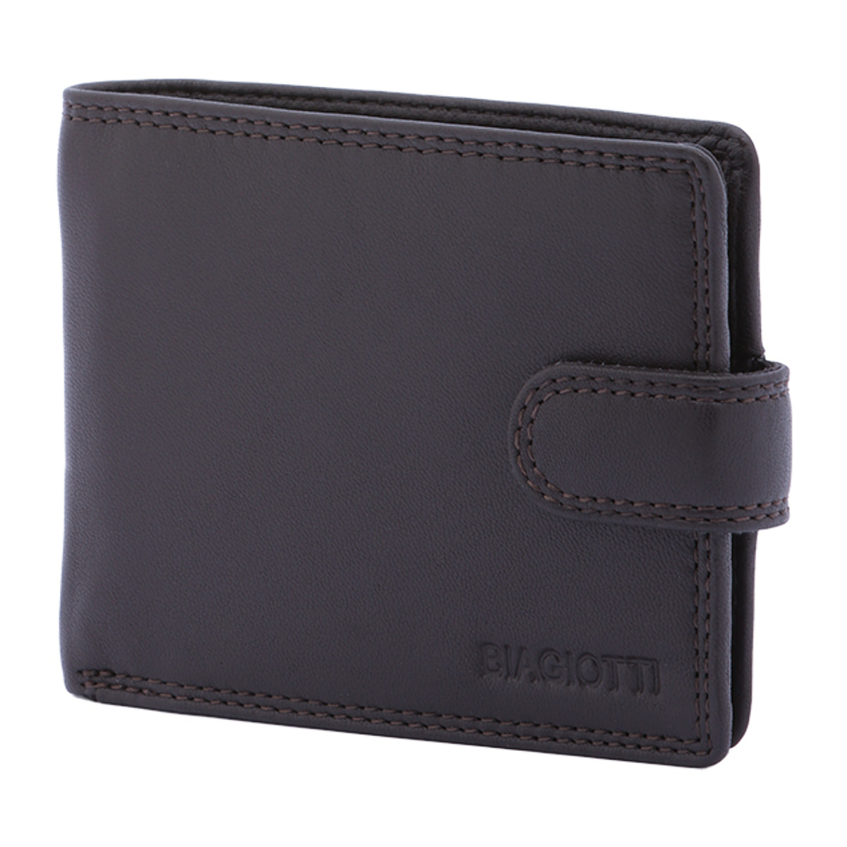 Portafoglio  da uomo In Vera pelle Made in Italy 12,5x9,5x3 cm