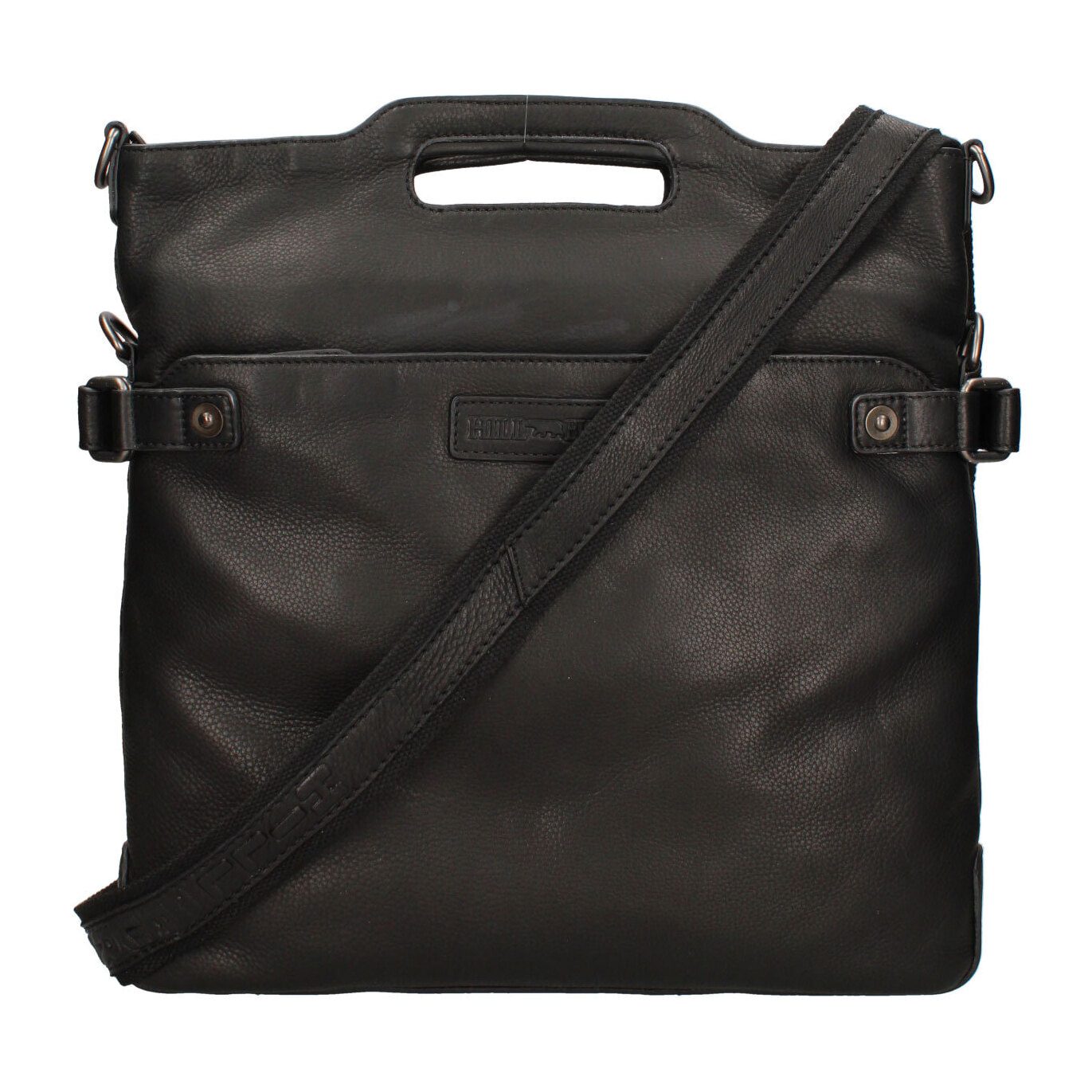 Borsa a tracolla  da uomo In Vera pelle Made in Italy 34x38x3 cm