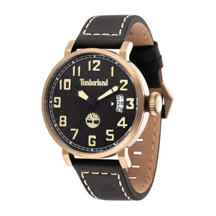 Reloj Timberland TBL14861JSK02 Hombre Analogico Cuarzo con Correa de Cuero