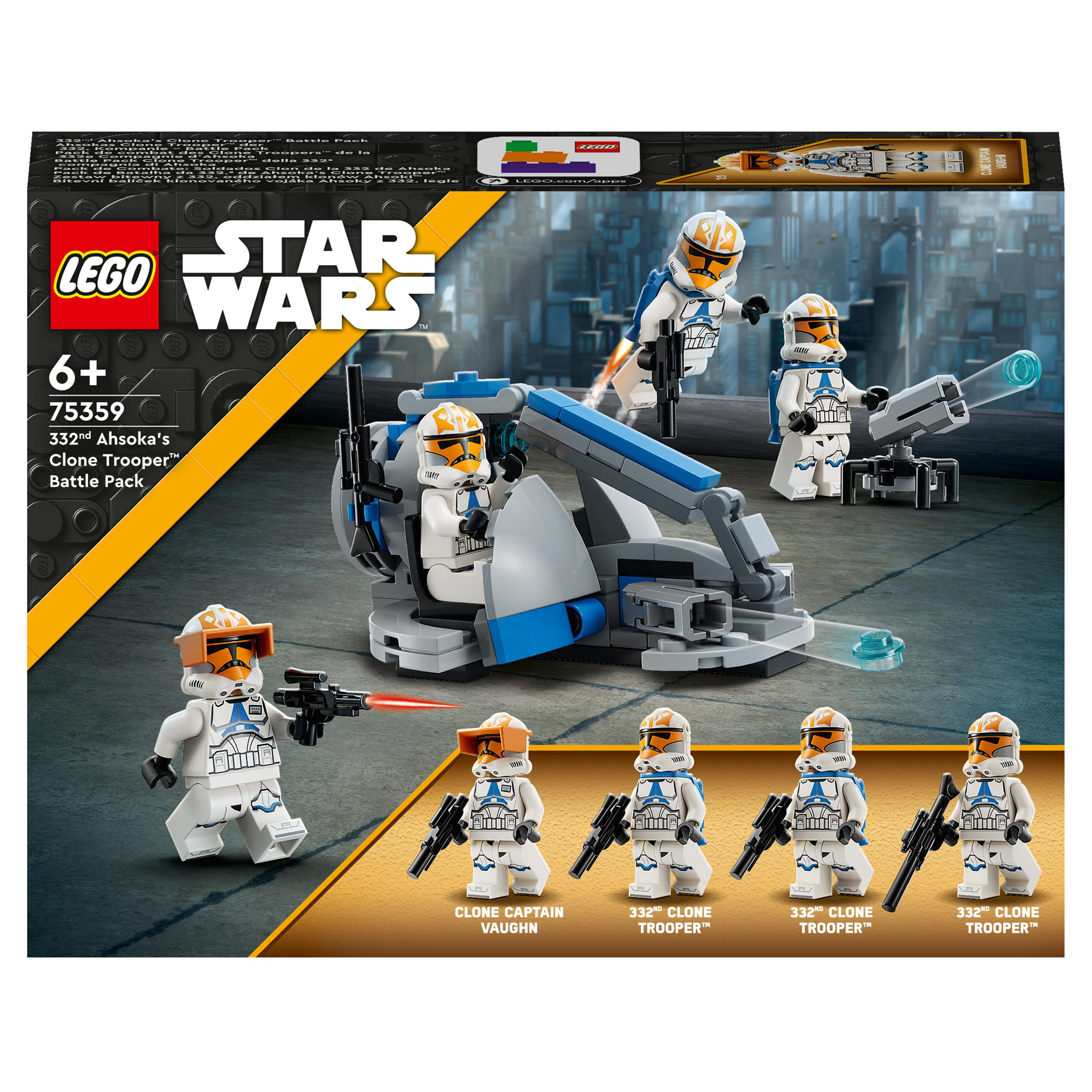 LEGO STAR WARS 75359 - BATTLE PACK CLONE TROOPER DELLA 332A COMPAGNIA DI AHSOKA