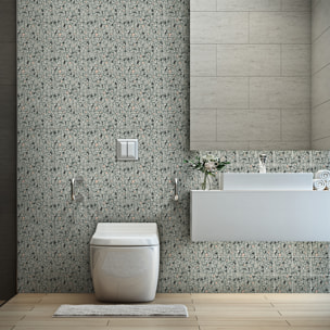 Stickers muraux - Sticker Mural Carrelage adhésif Cuisine Salle de Bain - 60 STICKERS CARRELAGES TERRAZZO VICTORINO