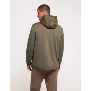 Chaqueta Acolchada con Capucha Caqui - Morris