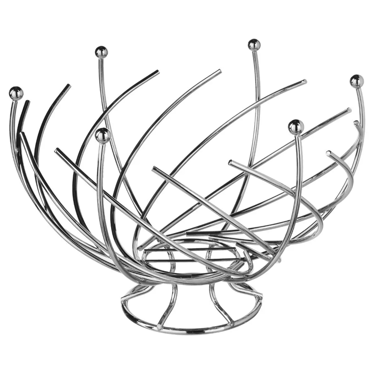 Corbeille spirale en métal 30cm