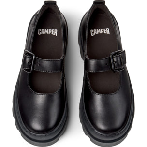 Bailarinas - CAMPER Brutus - Negro - Cuero liso