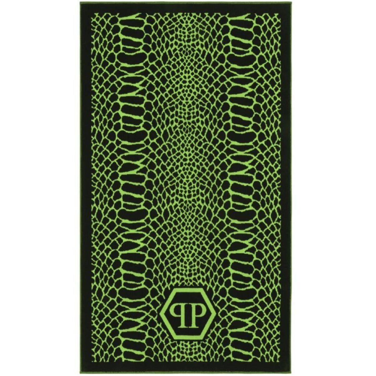 PHILIPP PLEIN Toalla de gimnasio PYTHON BEACH