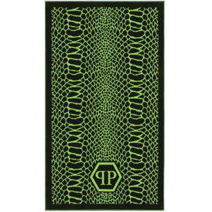 PHILIPP PLEIN Toalla de gimnasio PYTHON BEACH