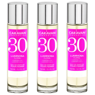 Caravan fragancias set de 3 frascos perfume de mujer nº30, de 150 ml