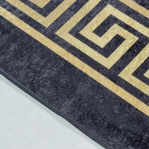 Tapis orient tissé motifs orientaux POMO