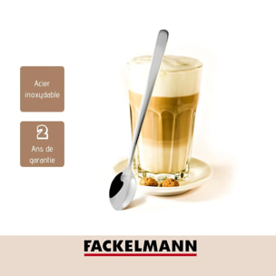 Lot de 3 cuillères à café long manche 20 cm Fackelmann Petit Déjeuner