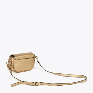 Mini borsa a tracolla metallizzata