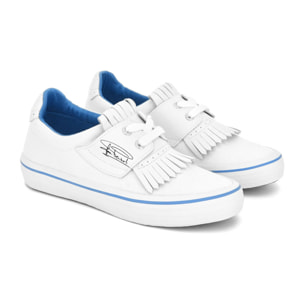 Sneakers Superga Donna Bianco 2845-PERICOLI PLUS