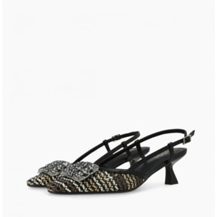 ZAPATOS DE SALÓN NEGROS A-CADIZ