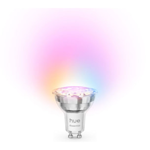 Ampoule LED connectée PHILIPS HUE Essential GU10 White&Color Ambiance