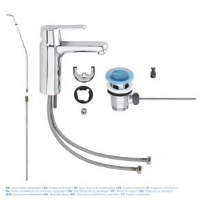GROHE Get Mitigeur monocommande Lavabo Taille M Chromé