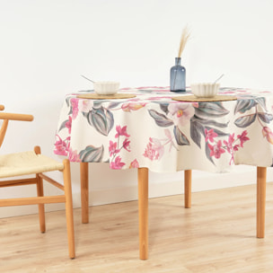 Nappe ronde en résine anti-taches 0120-246