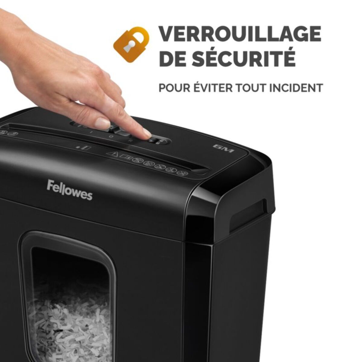 Destructeur FELLOWES 6M