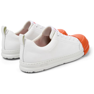 Sneakers - CAMPER Junction Runner - Bianco - Pelle liscia