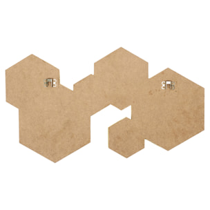 Decoration Miroir Hexagonal