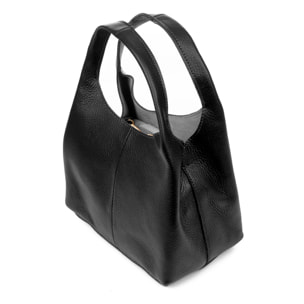 Barasso borsa a mano donna. Pelle autentica Dollaro.