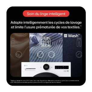 Lave linge hublot LG F14X76BSTA