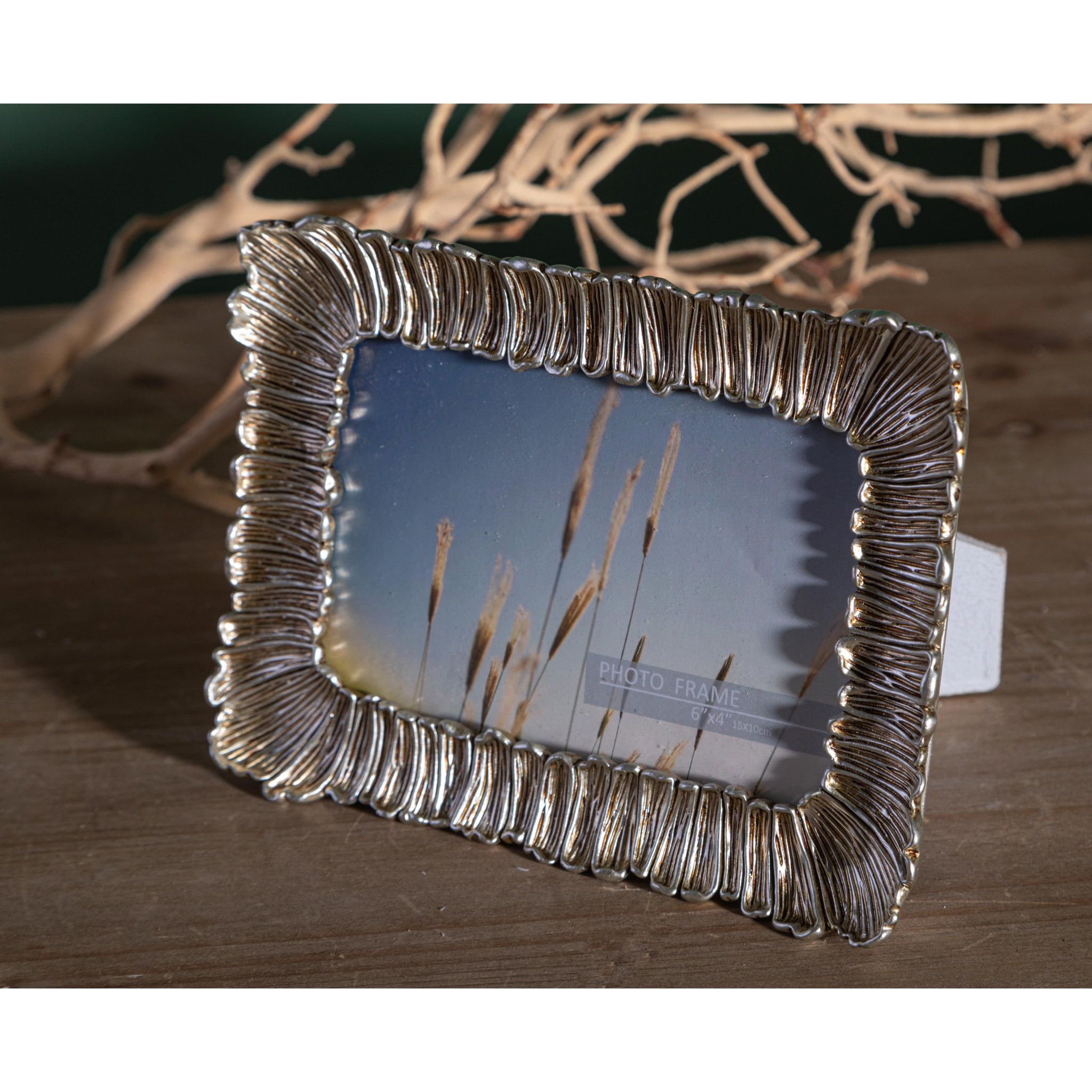 Porta foto foglia - 15xH20x1,9cm - Pezzi 3 - Bianchi Dino SpA