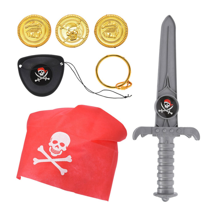 Well home juegos de armas pirata de 6 articulos aleatorio