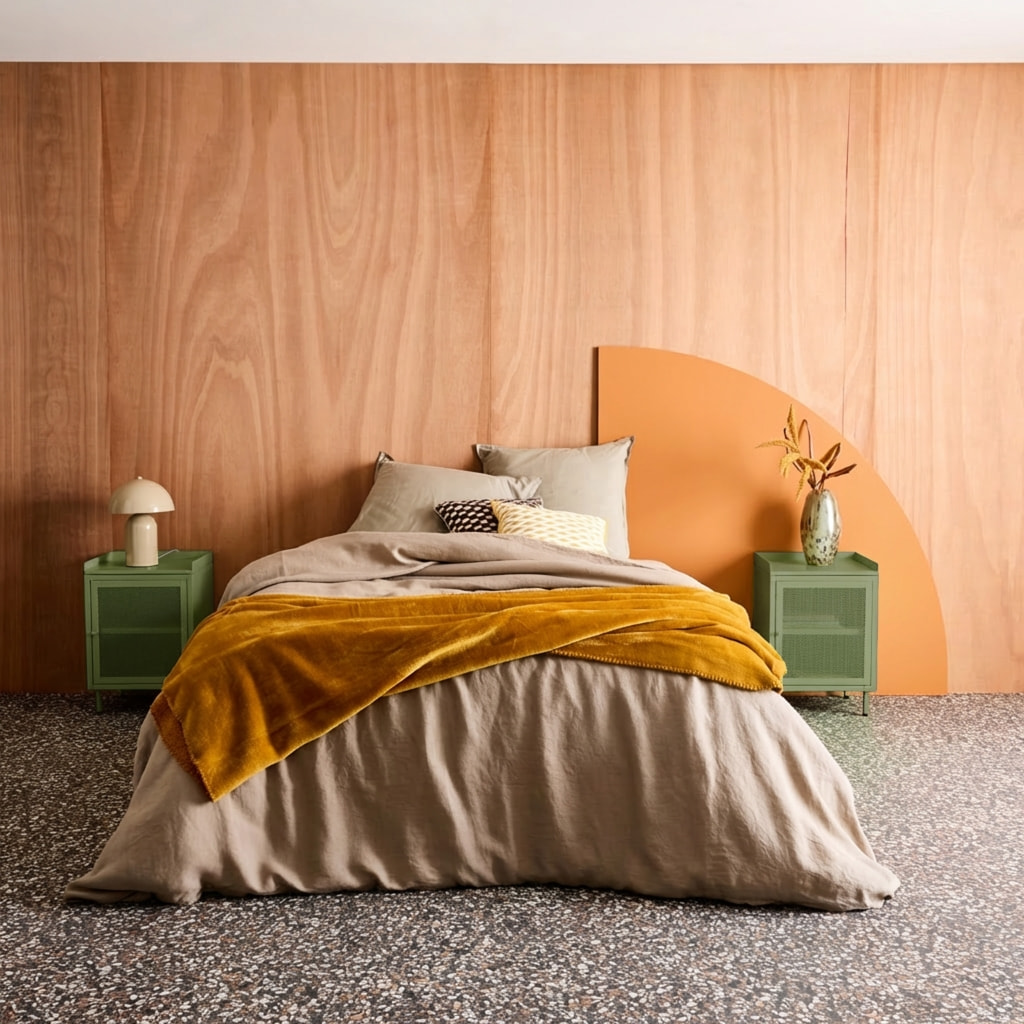 Table de chevet industrielle métal 1 porte (lot de 2) OHIO