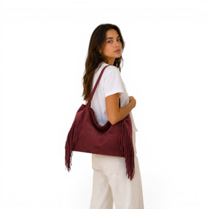 Borsa a Spalla Cheval Firenze Camelia Bordeaux