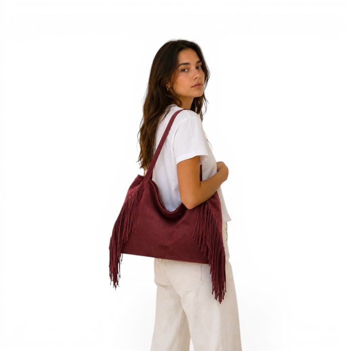 Borsa a Spalla Cheval Firenze Camelia Bordeaux
