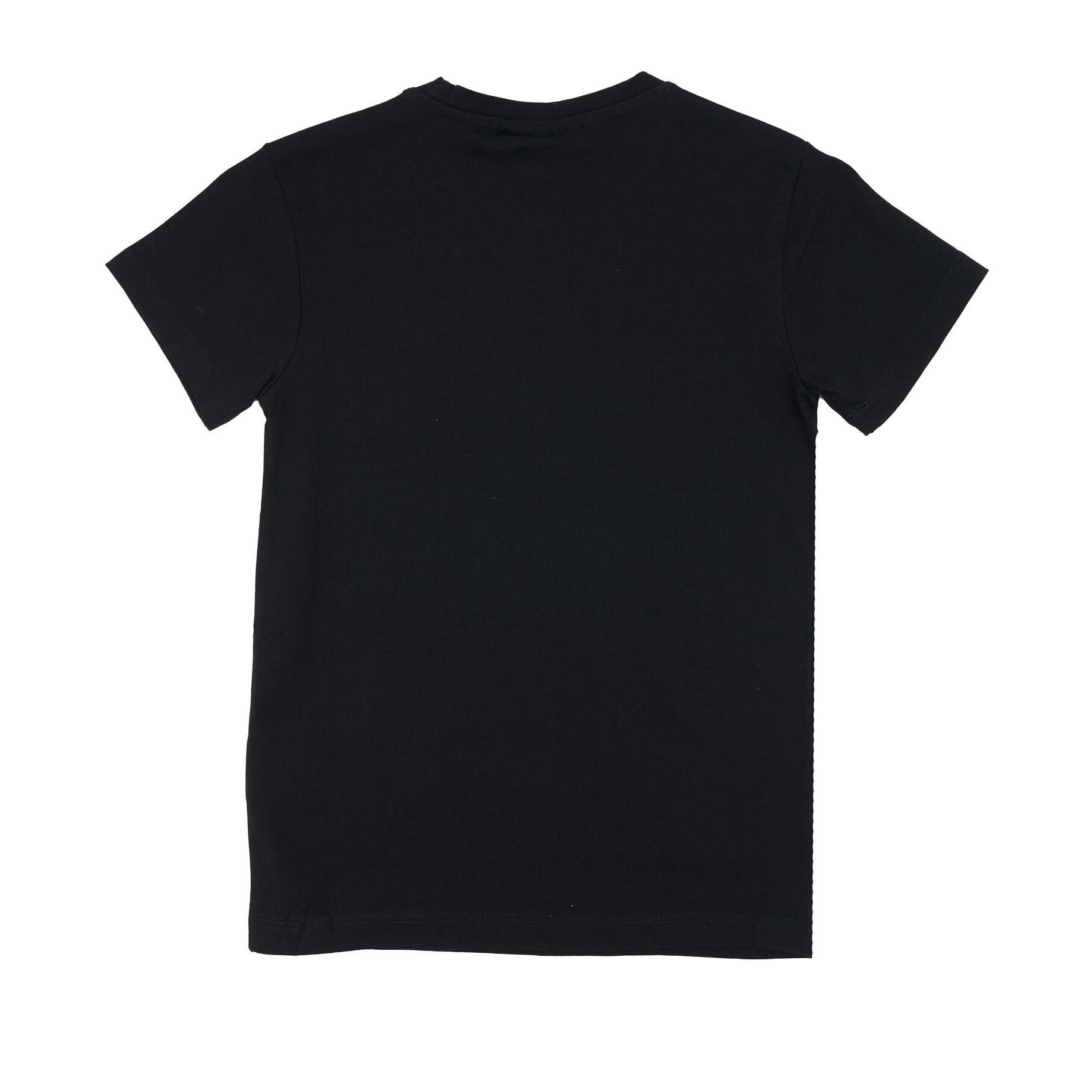 Camiseta básica de algodón de manga corta Leone para niños