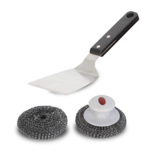 LE MARQUIER - Kit Nettoyage (1 Spatule AGR85 + Boules Inox AGR26)