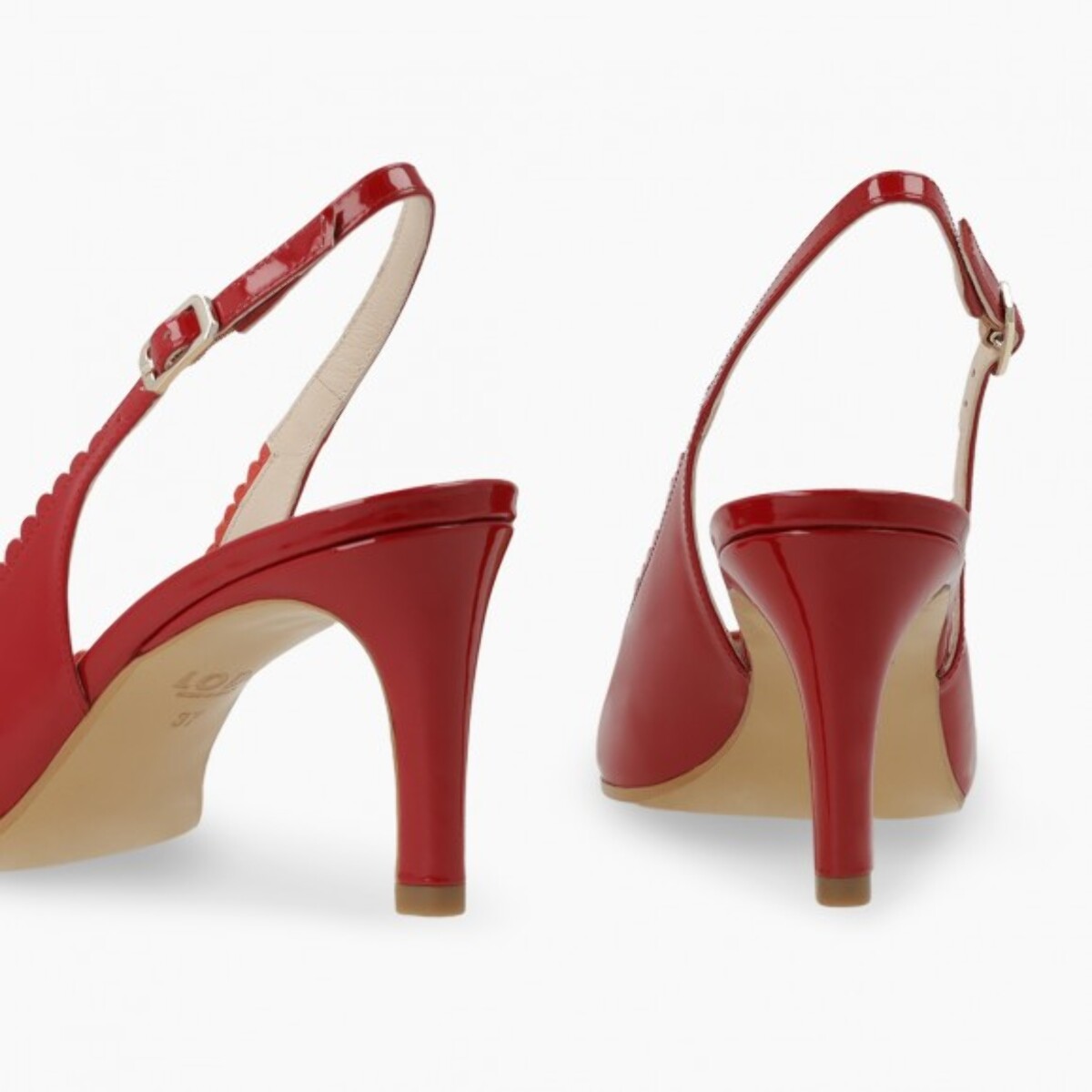 SANDALIAS ROJAS PINTER