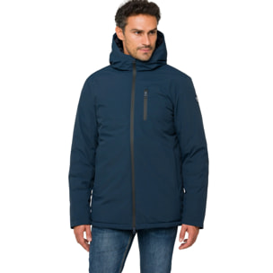 Parka POKHARA imbottito impermeabile Blu