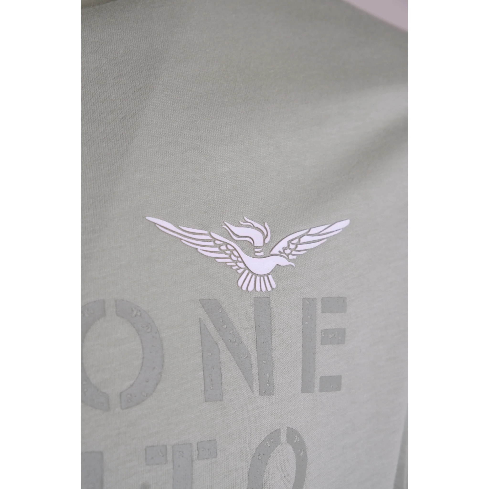 T-shirt Esercito verde in cotone uomo