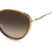 Polaroid - lunettes de soleil 6145/S - beige - verres : dégradé marron - UV : cat. 3