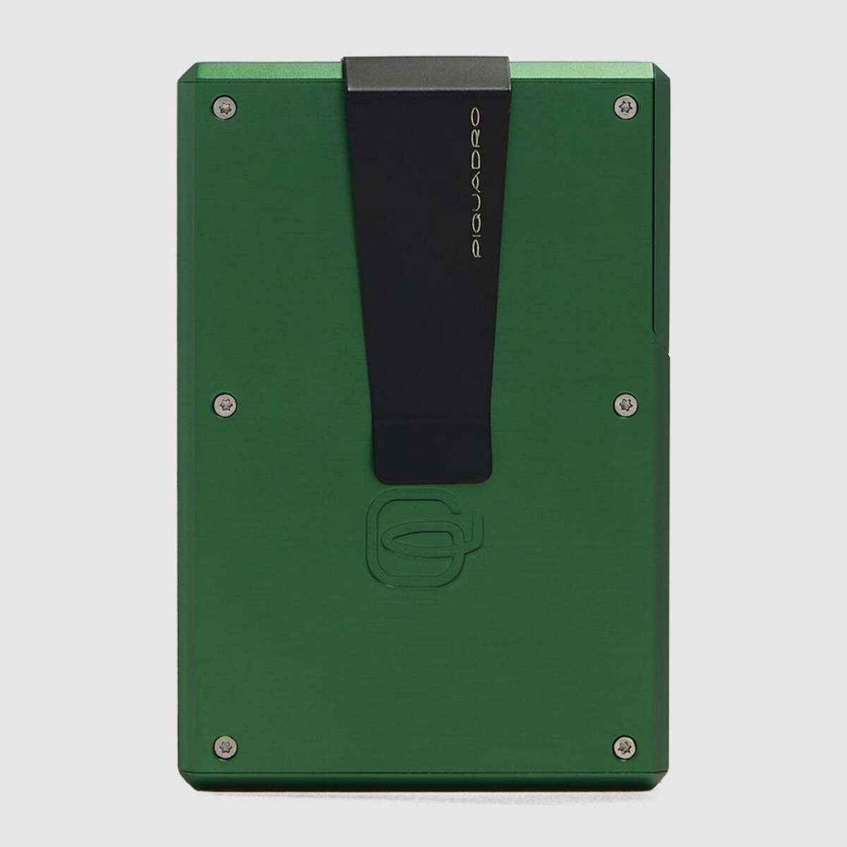 Piquadro Portacarte di credito MagSafe® in alluminio pelle