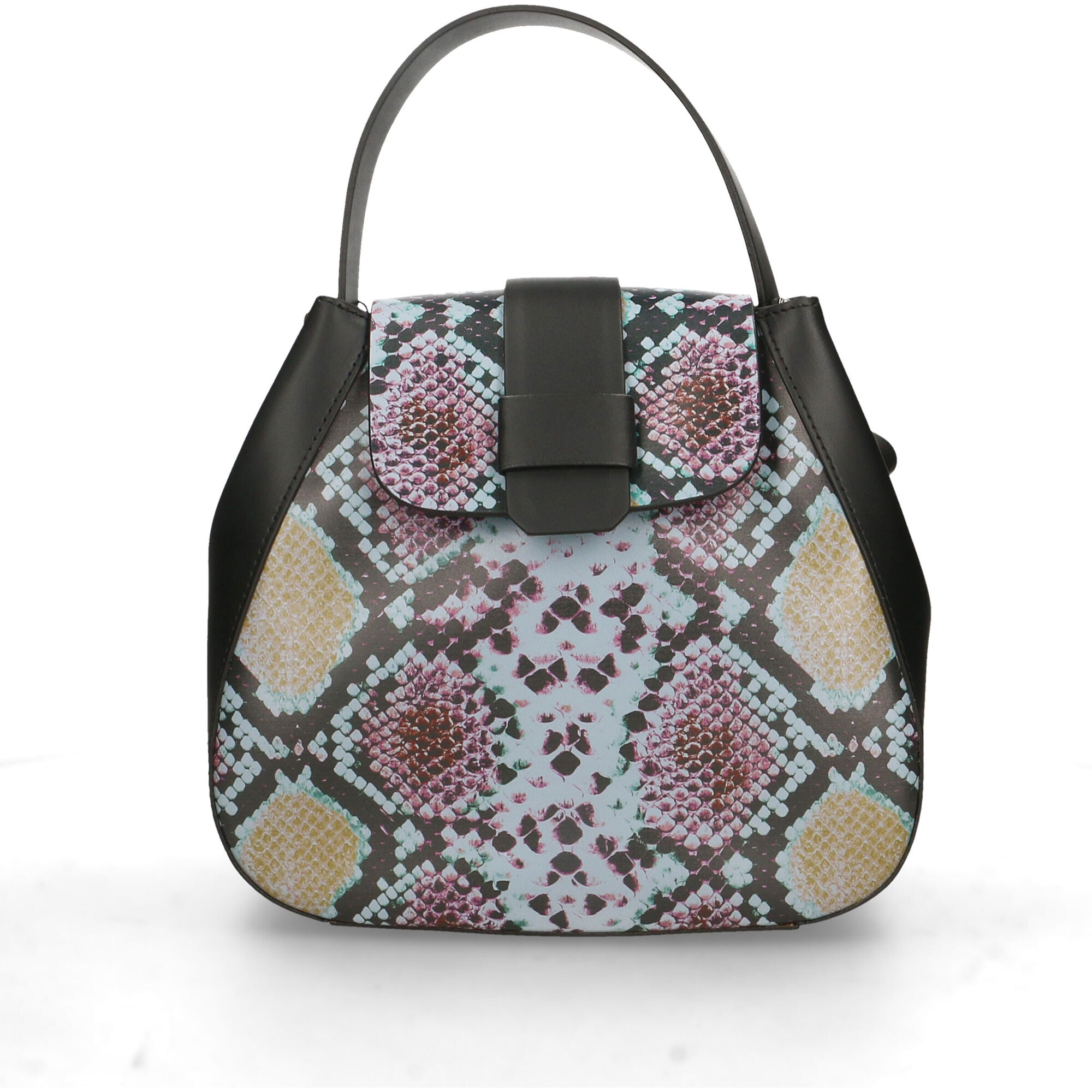 Borsa a mano da donna In Vera pelle Made in Italy 25x22x12 cm