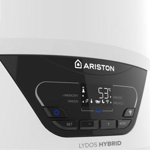 Scaldabagno Elettrico Pompa di Calore Lydos Hybrid Wi-Fi 80 L Classe A Ariston