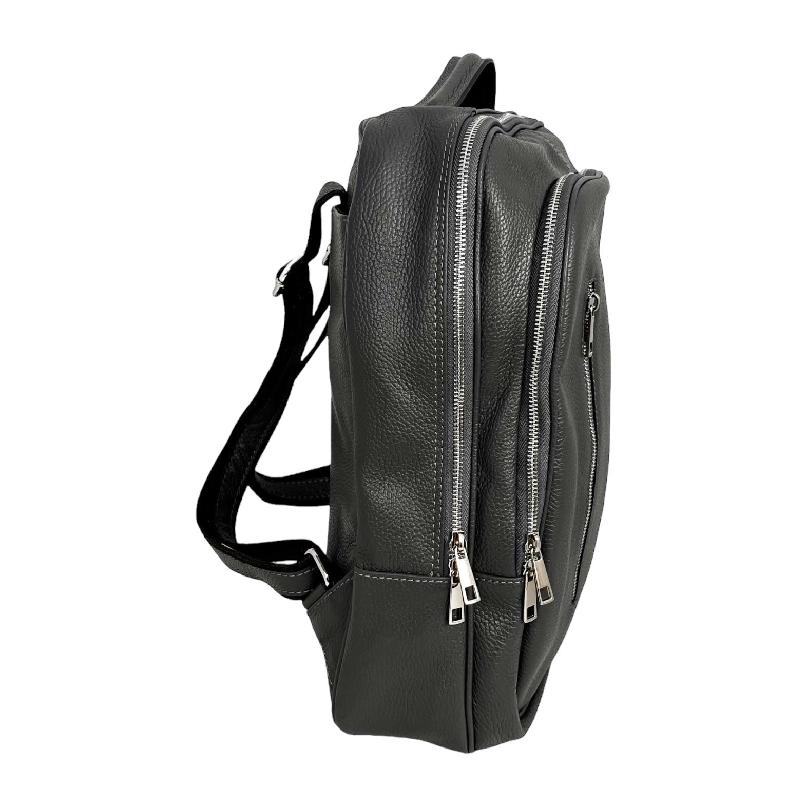 Mochila Cheval Firenze James Max Gris Oscuro