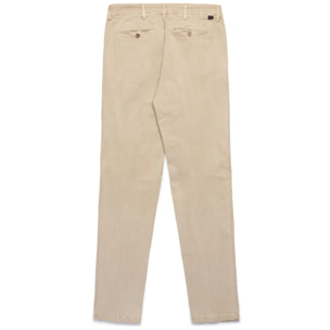 Pantaloni Robe di Kappa Uomo Werner Peached Gabardine Beige