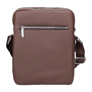 Borsa a tracolla uomo - Modello False - 100% pelle PU - 20.0 x 25.0 x 10.0 cm