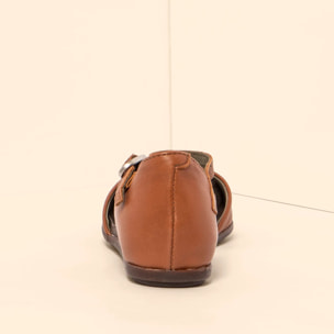 Sandalias ND54 SOFT NAPPA CUERO/STELLA color Cuero