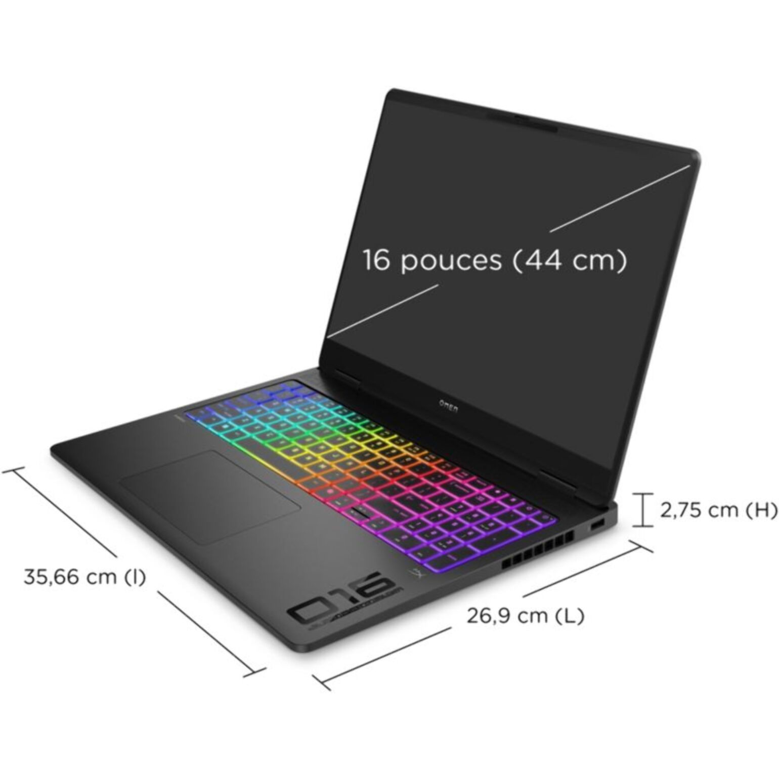 PC Gamer HP Omen 16" WQXGA 240Hz Intel Core Ultra 9 275HX Nvidia GeForce RTX 5070 32 Go RAM DDR5 SSD 1 To