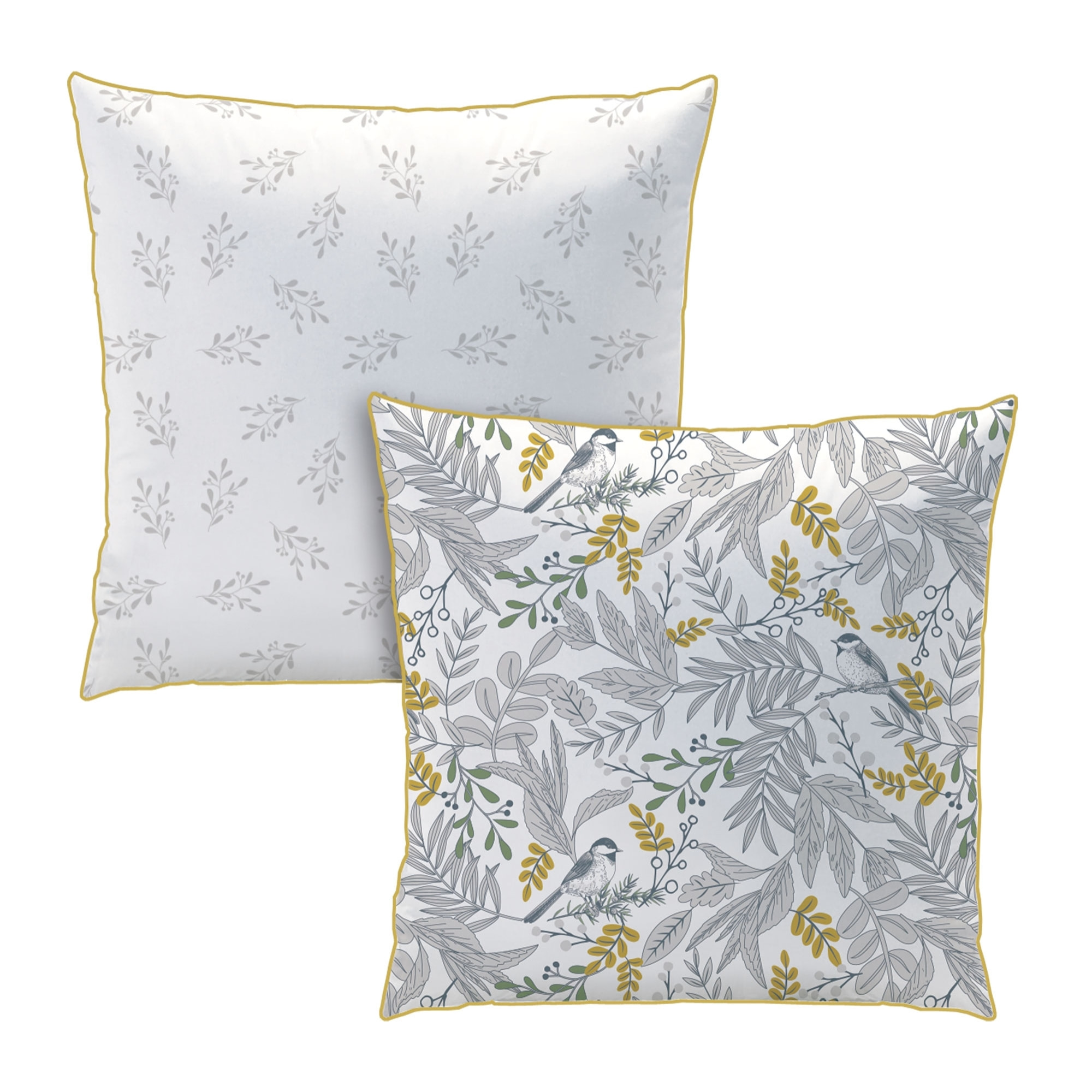 Parure de lit imprimée 100% coton, BIRD
